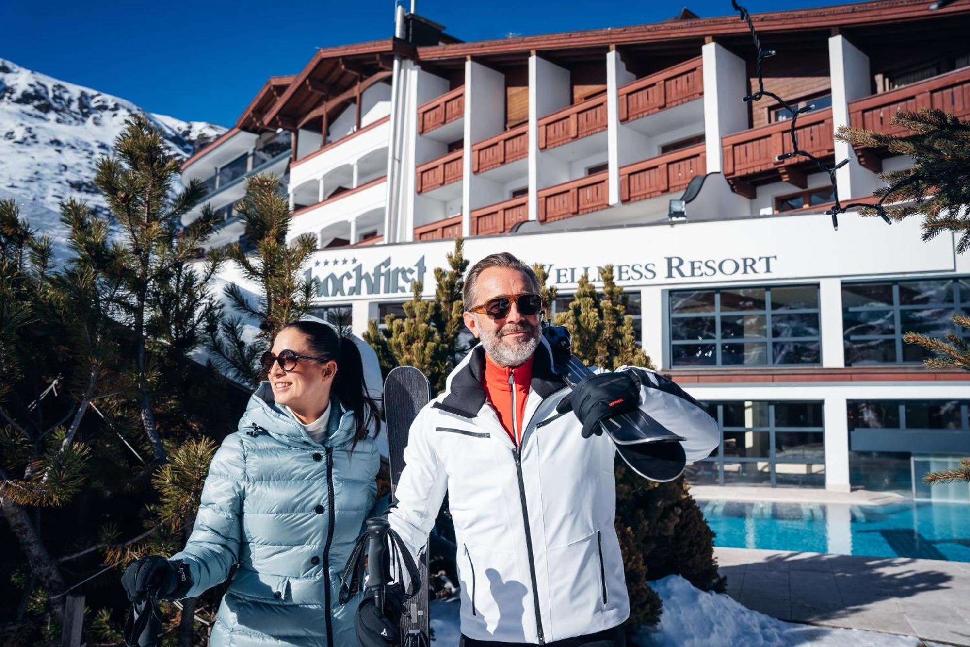 Alpen-Wellness Resort Hochfirst Обергургль Экстерьер фото
